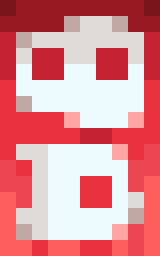 jeb_ rendered with the cape type: The front of the profile’s cape, flat.