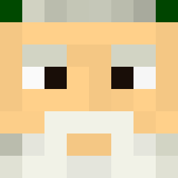 jeb_ rendered with the face type: The 8×8 face with the hat layer on top, scaled with crisp pixels. The classic avatar.