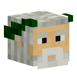 jeb_’s Minecraft head rendered in 3D