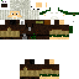 jeb_ rendered with the skin type: The raw 64×64 texture, upgraded from the legacy 64×32 layout when needed.